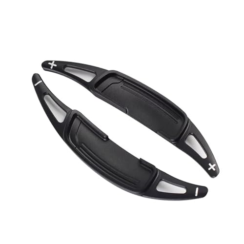 KHOFVSXWD Kompatibel mit Arkana 2021 2022 2023 für Captur 2. 2020 2021 2022 2023 Auto-Lenkrad-Paddel, Verlängerung für Direktschaltung, Schaltwippen (schwarz) von KHOFVSXWD