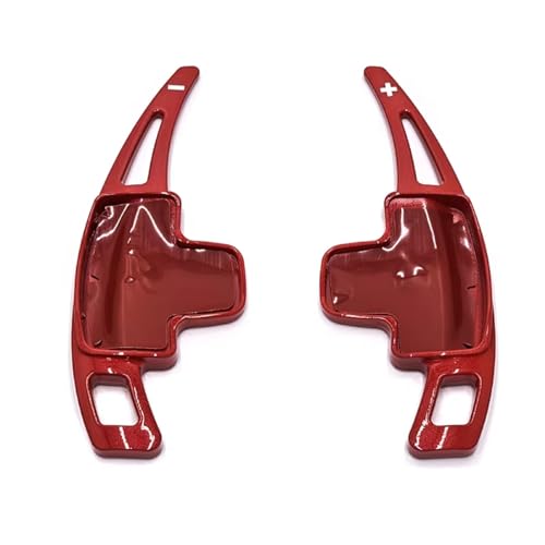 KHOFVSXWD Kompatibel mit Benz Cla-Klasse C117, GLA-Klasse X156 2014 2015, CLS-Klasse W218 2011–2015, Auto-Lenkrad-Schaltwippen, Verlängerung (Perlrot) von KHOFVSXWD