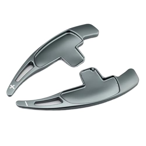 KHOFVSXWD Kompatibel mit Benz für AMG Sl63 Sl65 R231 für Gl63 X166 2013 2014 2015 2016 Auto Lenkrad Schaltwippe Schaltwippe Verlängerung Schaltpaddel (grau) von KHOFVSXWD