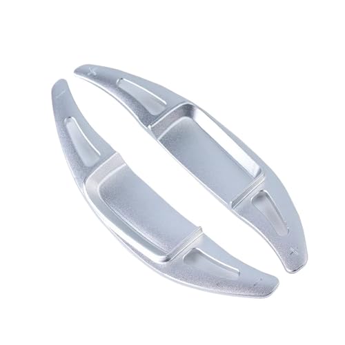 KHOFVSXWD Kompatibel mit Benz für E-Klasse E260 E300 2021 2022 für S-Klasse S450l S500l 4matic 2022 Auto-Lenkrad-Schalthebel-Verlängerung (Silber) von KHOFVSXWD