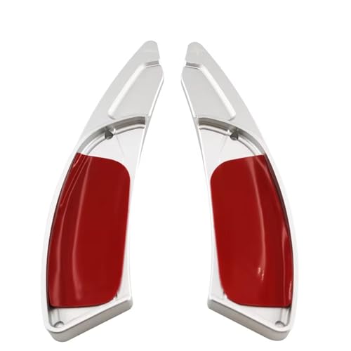 KHOFVSXWD Kompatibel mit Citroen für Ds Ds3 DS4 DS4S DS5 5LS DS6 Ds7 Ds9 E-Tense Crossback Lenkrad-Paddel, Verlängerung, Schalthebelverlängerung (Silber, Typ A) von KHOFVSXWD