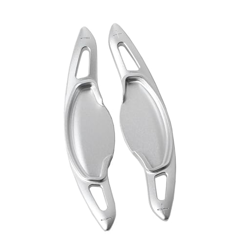 KHOFVSXWD Kompatibel mit Civic 2022 2023 2024 für Accord für CRV 2023 2024 Auto-Lenkrad-Schalthebel-Verlängerung, Schalthebel-Verlängerung (Silber) von KHOFVSXWD