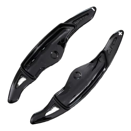 KHOFVSXWD Kompatibel mit Hyundai Tucson 2022 2023 für Genesis G70 2018 2019 2020 2021 2022 Auto Schalthebel Verlängerungen Schalthebel Schaltwippen Schaltwippen (schwarz) von KHOFVSXWD