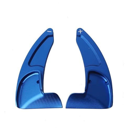 KHOFVSXWD Kompatibel mit Jeep Grand für Cherokee 2014, 2015, 2016, 2017, 2018, 2019, 2020, Lenkrad-Direktschaltung, Schalthebelverlängerung, Schaltwippen (blau) von KHOFVSXWD