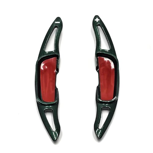 KHOFVSXWD Kompatibel mit Mazda für Mx-5 für Cx-5 2016 2017 2018 2019 für Cx-4 2013–2019, Auto-Lenkrad-Schaltpaddel, Auto-Paddel-Schaltung, Verlängerung, Gangschaltpaddel (Perlgrün) von KHOFVSXWD