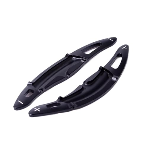 KHOFVSXWD Kompatibel mit Porsche für Spyder 918 2015 2016 2017 Auto Lenkrad Schalthebel Schalthebel Verlängerung Lenkrad Schalthebel Paddel Schaltwippen (schwarz) von KHOFVSXWD