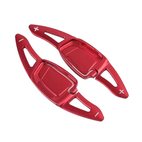KHOFVSXWD Kompatibel mit Rs 3 2022 2023 für E-Tron GT 2021 2022 2023 Auto-Lenkrad-Paddelschalthebel-Verlängerung (rot) von KHOFVSXWD