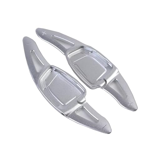 KHOFVSXWD Kompatibel mit Rs4 Rs5 Rs6 RS7 2020 2021 2022 2023 Schaltwippen-Verlängerungen Schalthebel Lenkrad Schalthebel Verlängerung Paddel Schalthebel Schalthebel (Silber) von KHOFVSXWD