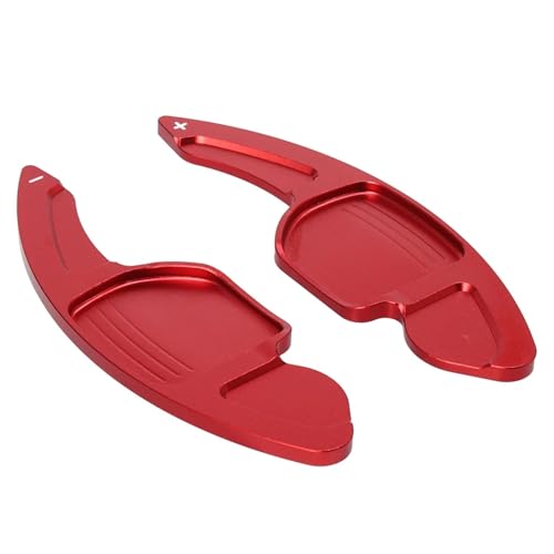 KHOFVSXWD Kompatibel mit Seat Leon St für Alhambra Auto Schalthebel Verlängerung Schalthebel Auto Lenkrad Schalthebel Verlängerung Schaltpaddel (rot) von KHOFVSXWD