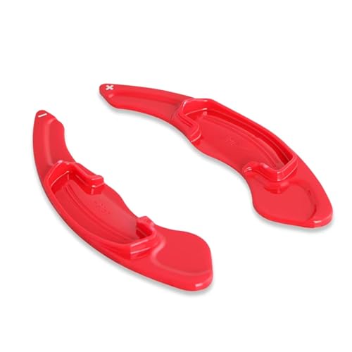 KHOFVSXWD Kompatibel mit Ur-V für Cr-V für Hybrid 2.0L Net Edition 2017 2018 2019 Auto Schalthebel Schalthebel Verlängerung Lenkrad Schaltwippen Verlängerung Schaltpaddel (rot) von KHOFVSXWD