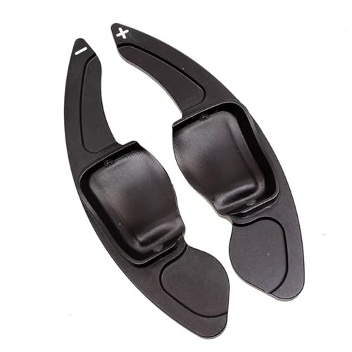 KHOFVSXWD Kompatibel mit VW Passat Variant 3c R36 V6 für Sportline Auto Lenkradpaddel Verlängerung Unterstützung 5K0951528 5K0951527 Schaltpaddel (schwarz) von KHOFVSXWD