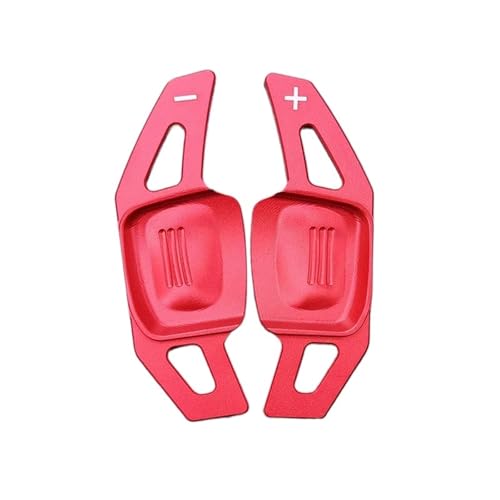 KHOFVSXWD Kompatibel mit VW Sharan Passat Atlas Teramont 2018 2019 2020 Schaltpaddel Auto Lenkrad Schalthebel Paddel Verlängerung Schaltpaddel (rot) von KHOFVSXWD