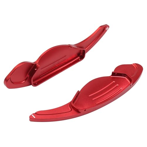 KHOFVSXWD Lenkrad-Schalthebel-Verlängerungs-Paddel, Zubehör für Schalthebel (rot) für Jaguar XF-Pace 2016 2017 F-Type 2013 2014 2015 2016 2017 von KHOFVSXWD