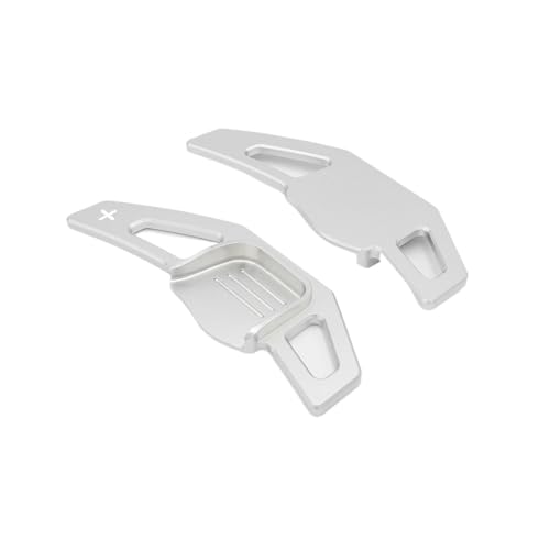 KHOFVSXWD Lenkrad-Schalthebelverlängerung für Kia Cadenza Ceed Pro GT SW 2014 (Silber) von KHOFVSXWD