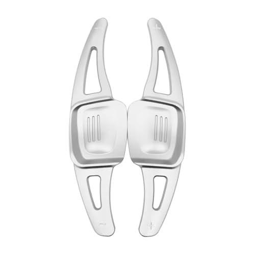 KHOFVSXWD Lenkradverlängerung für VW Golf 7,5, MK7, MK8, Polo MK6, Touareg (Silber) von KHOFVSXWD