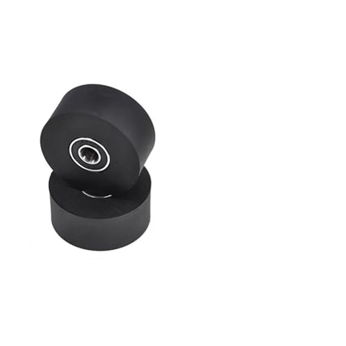 1 Stück 10 mm Innendurchmesser 45 mm Durchmesser Polyurethan-geformte Lagerscheibe PUT680045-20 Doppeltes 6800-Lager PU-beschichtete Rolle 10 * 45 * 20(8x45x20mm) von KHRKHHXLA