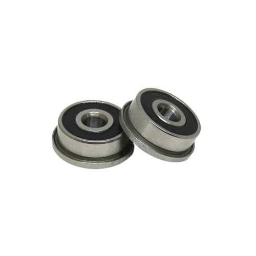 10 Stück F623 2RS ​​3x10x4 Flanschlager 623RS F623RS 3 * 10 * 4 mm Voron 3D-Drucker Flanschlager F605 F625 F686 F688 F695(F625 ZZ 5x16x5mm) von KHRKHHXLA