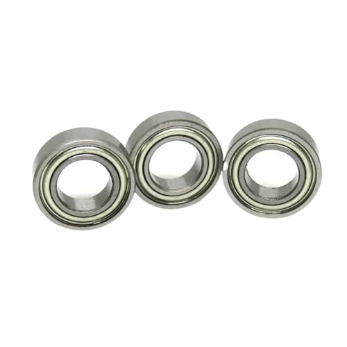 10 Stück SMR137ZZ Lager 7x13x4 mm ABEC-5 Edelstahl Kugellager Schild 7 * 13 * 4 mm MR137 MR137ZZ SMR137Z SMR137 ZZ L1370ZZ(SMR85Z 5x8x2.5mm) von KHRKHHXLA