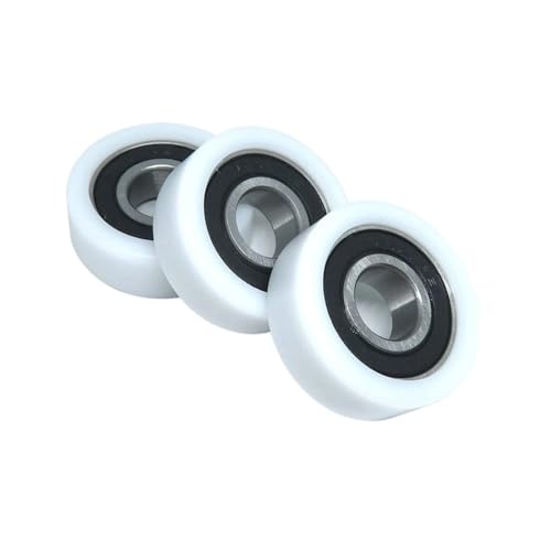 2 Stück 15 x 43 x 15 mm POM-Kunststoffräder mit Lagern BS620243-15 43 mm Durchmesser Nylon-Glatträder for Tür- und Fensterschubladen von KHRKHHXLA