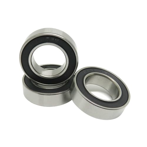 2 stück 15x26x7mm 15267 2RS Fahrrad Tretlager MR15267 15267RS 15 * 26 * 7mm chrom Stahl Lager(Black Rubber Seals) von KHRKHHXLA