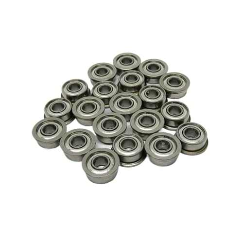 5 Stück FR2ZZ Flanschlager 3,175x9,525x3,967 mm Rillenkugellager R2 FR2 ZZ FR2Z Miniatur-Zoll-Fernbedienungsspielzeug-Flanschlager(FR2-ZZ) von KHRKHHXLA