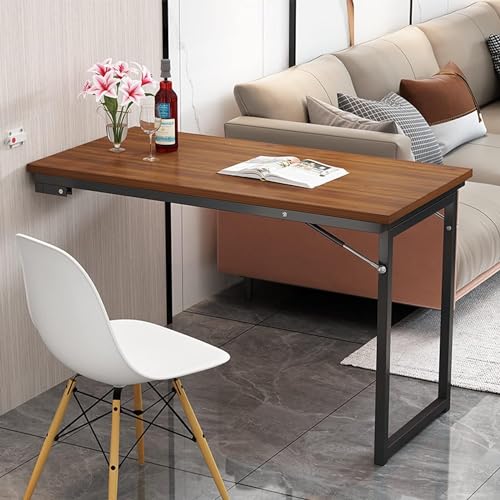 KHSASDDC Klapptisch Wand Küche platzsparend zu montieren, montiert Tisch, leicht zu Falten und kann als Esszimmer Schreibtisch verwendet Werden(C,90 * 60cm) von KHSASDDC
