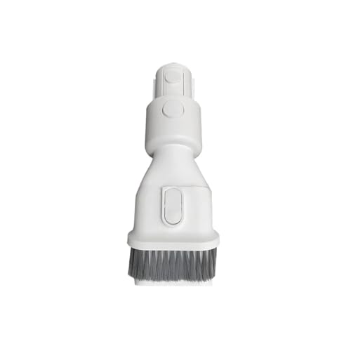 KHUKHU Original Zwei-in-Eins-Saugdüse, Lange Flachbürste. Kompatibel for Dreame V8 V9 V9P V10 XR V11 V12 T10 T20 T30. Staubsaugerzubehör (Color : Wide Flat Suction-w) von KHUKHU