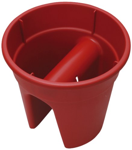 KHW 34134 Blumentopf Flowerclip, 3-er Set, rot von KHW