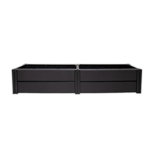 KHW | Hochwertiges Hochbeet | Demeter L | schmal & platzsparend | 158 × 44 × 31 cm - 196 Liter | ideal für Urbane Gärten | nachhaltiges Gärtnern | fördert gesunde Ernten | Made in Germany von KHW