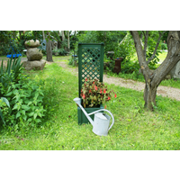 KHW Pflanzkasten mit Spalier 43 cm, grün von KHW