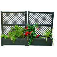 KHW Spalier Pflanzkasten groß 100 cm mit Zentralspalier von KHW