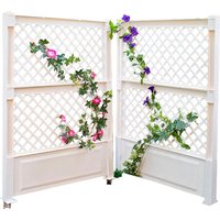 KHW Spalier 2er-Set mit Erdspießen, BxTxH: 100x6x140 cm KHW Spalier 2er-Set mit Erdspießen, BxTxH: 100x6x140 cm von KHW