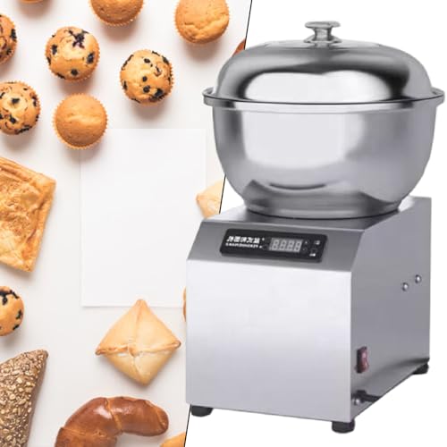 11/18LBS Edelstahl-Teigmischer mit Konstanttemperatur-Heizfunktion, Teigknetmaschine für Bäckerei-Pizzeria-Restaurants von KHYTEBV