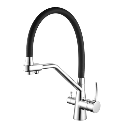 2 in 1 Küchenarmatur Gefiltertes Wasser Pull Down Spray Heiß Kalt Mischen Spültischarmatur Küchenschwenkauslauf 2 in 1 Küchenarmatur Gefiltertes Wasser Pull Down Spray Heiß Kalt Mischen Spültischarmatur Küchenschwenkauslauf von KHYTEBV