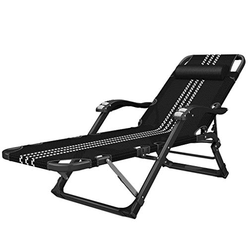 KHYTEBV Klappbare Rasen-Loungestühle mit Verstellbarer Kopfstütze, Sonnenliege, Liegestühle, Garten-Liegestuhl für die Terrasse im Freien, Camping, Wandern, B von KHYTEBV
