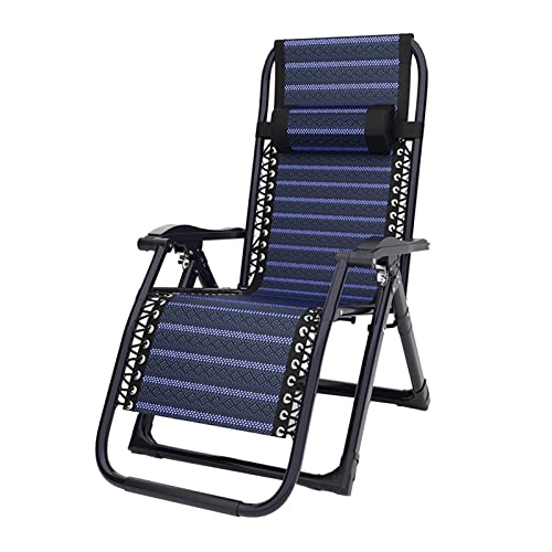 KHYTEBV Klappbarer Liegestuhl, Schwerelosigkeits-Sonnenliege für den Außenbereich mit Verstellbarer Rückenlehne, robuster Loungesessel aus Metall, Relaxliege für den Garten KHYTEBV Klappbarer Liegestuhl, Schwerelosigkeits-Sonnenliege für den Außenbereich mit Verstellbarer Rückenlehne, robuster Loungesessel aus Metall, Relaxliege für den Garten von KHYTEBV