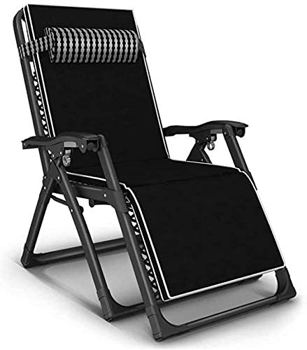 KHYTEBV Klappbarer Loungesessel, langlebige Gartenmöbel-Sets, Sonnenliege, Camping-Gartenstühle, klappbarer Zero-Gravity-Loungesessel, Liegestuhl, Wate von KHYTEBV