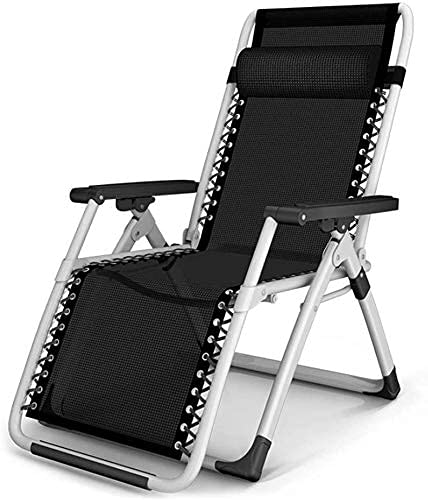 KHYTEBV Klappbarer Loungesessel, strapazierfähige Gartenmöbel-Sets, Sonnenliege, Camping-Gartenstühle, klappbare Terrassenliege, liegende, wasserdichte Chaiselongue L von KHYTEBV