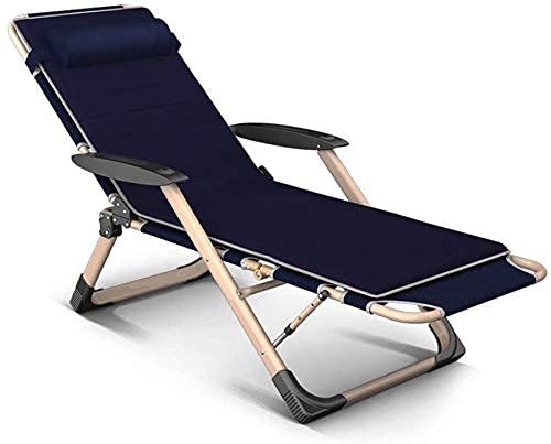 KHYTEBV Klappbarer Loungesessel, strapazierfähige Gartenmöbel-Sets, Sonnenliege, Camping-Gartenstühle, strapazierfähige, verstellbare Camping-Liegestühle von KHYTEBV