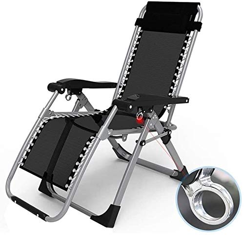 KHYTEBV Lounge Chair Recliners Freizeit-Lounge-Sessel, tragbarer Klapp-Liegestuhl für Outdoor-Reisen, Strand, Camping, Garten, Deck, Schrägstuhl, Indoor, Hom von KHYTEBV