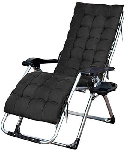 KHYTEBV Lounge ChairLeichte Sonnenliege Gartenstühle Lounge Chair Klappbarer Zero Gravity Breiter Liegestuhl Geeignet für Outdoor Strand Terrasse Pool usw. von KHYTEBV