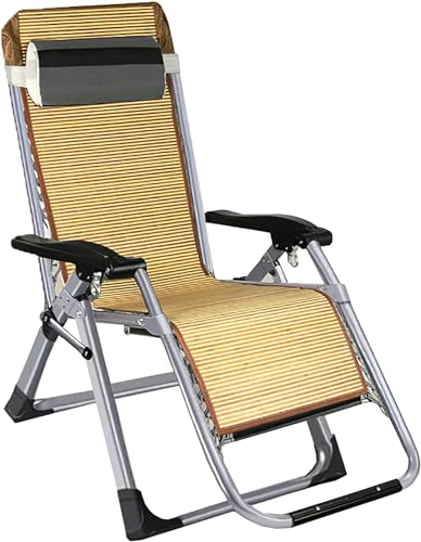 KHYTEBV Lounge ChairZero Gravity Lounge Chair, Zero Gravity Outdoor Chair Klappbarer Liegestuhl für Gartenstühle Strand-Lounge-Sessel für Hof und Terrasse,D Lo von KHYTEBV