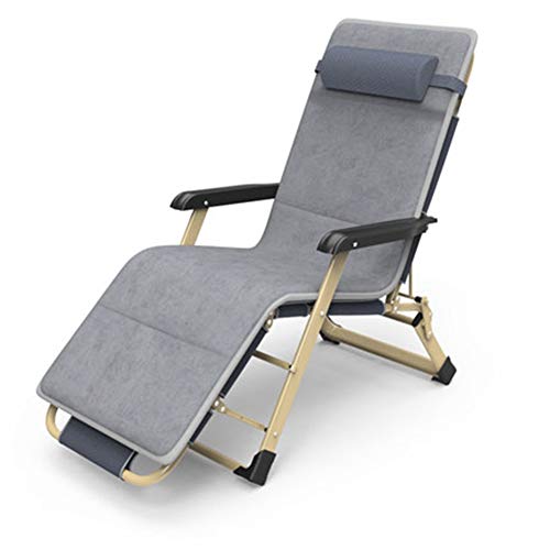KHYTEBV Relaxsessel mit Mehreren Positionen – Gepolsterte, klappbare Terrassenliege für Garten, Outdoor, Pool, Deck und Camping – Bequeme Sonnenliege von KHYTEBV