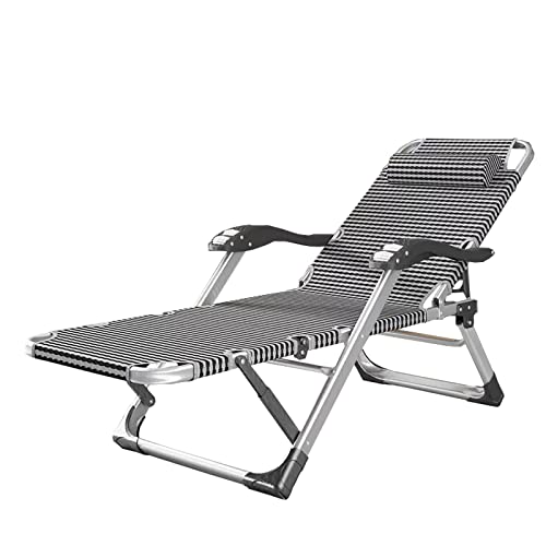 KHYTEBV Tragbarer Liegestuhl Sonnenliege Chaiselongues Verstellbarer Liegestuhl Sonnenliegestuhl Rasenstuhl Campingstuhl Terrassenliegestühle für P von KHYTEBV
