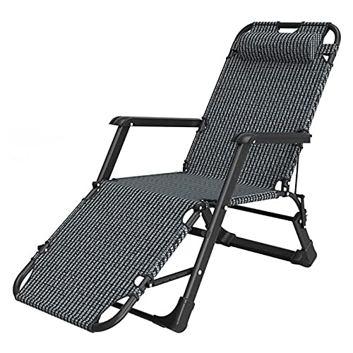 KHYTEBV Zero Gravity Relaxsessel, Klappbare Liegestühle für den Garten, Sonnenliege, Für Strand, Terrasse, Garten, Camping, Outdoor-Loungesessel + Baumwolle von KHYTEBV