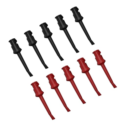 10pcs Messing Test Hook Clip Grabber Test Clip Grabber Sonde Für Elektronische Komponenten Test Haken Testclip von KHZen