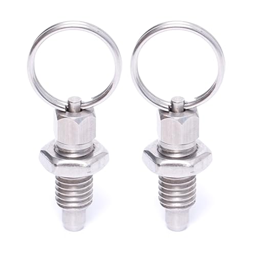 2pcs/Set Metallhand Handverengbarer Kolben Mit Knurled Edelstahl M6S Freisetzungsstiften Für Roll Werkzeugkästen Rurled Knoben von KHZen