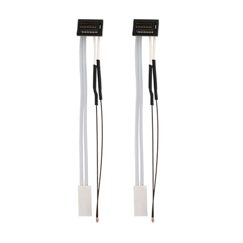 2pcs Thermistor Für Heizrohrkeramikpatrone 24 V 48W Heißes Ende Heizung Thermistor Kabel Druckerzubehör Thermistoranschlussdraht von KHZen