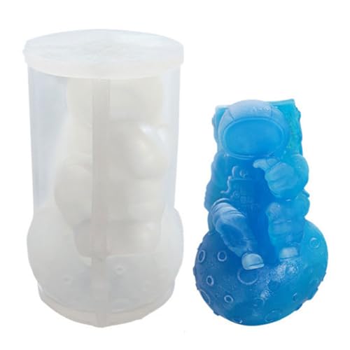 3D Astronaut Form Ice Form Silikon Eiswürfel Herstellung Von Schimmel Für Kreatives Getränk Und Partys Die Stiel Machen Werkzeug Herstellt 3D Astronaut Form Ice Form Silikon Eiswürfel Herstellung Von Schimmel Für Kreatives Getränk Und Partys Die Stiel Machen Werkzeug Herstellt von KHZen