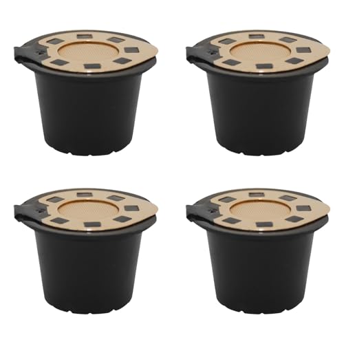 4PCS Kaffeeschalen Mit Edelstahldeckel Wiederverwendbarer Geschirrspüler Sicheres Kaffee Brauenwerkzeug Für Espressomaker Teile Für Heimathäuser von KHZen